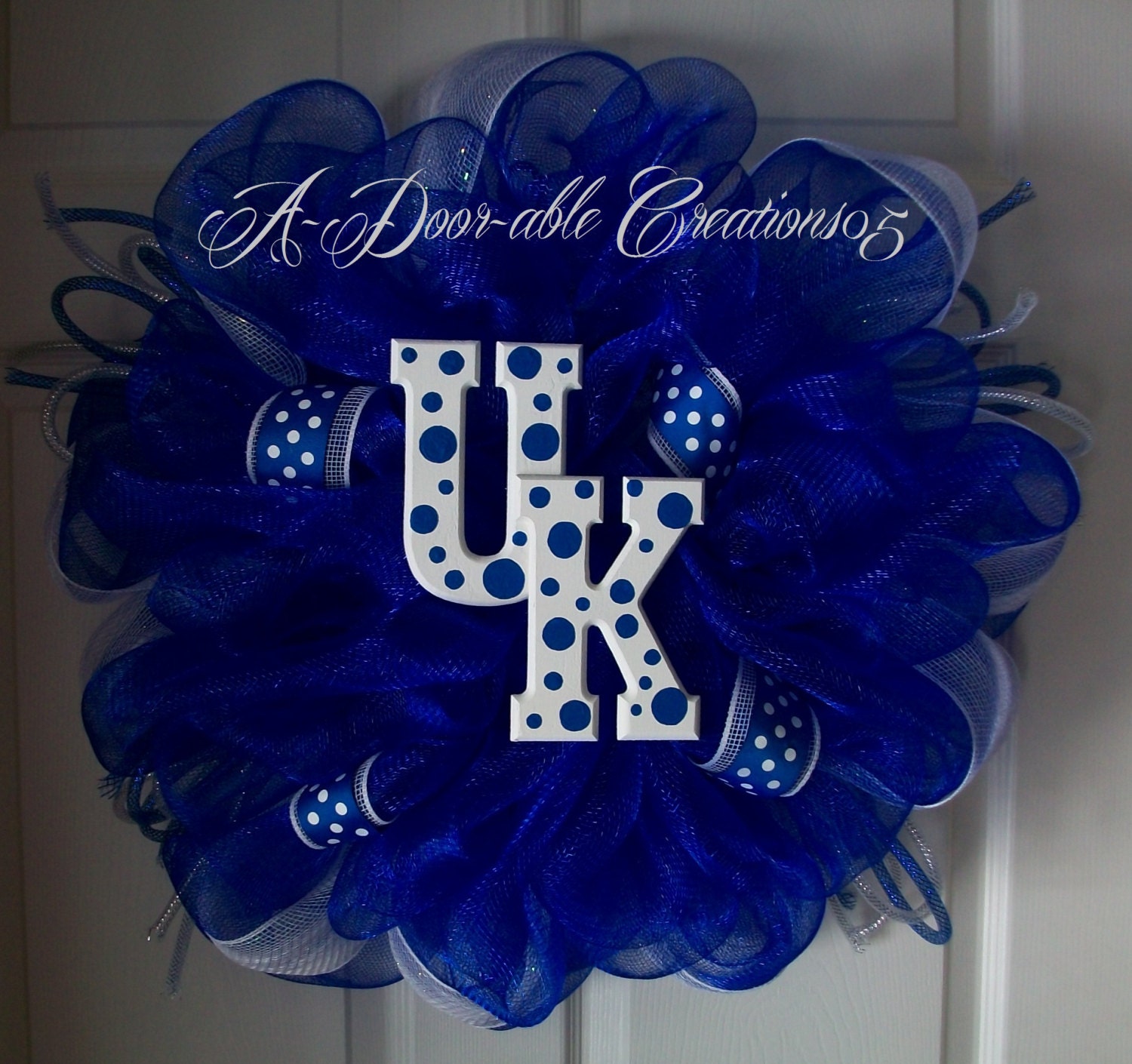 UK - Deco Mesh Wreath