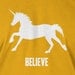 Unicorn T-Shirt Unicorns Magic Funny Unicorn Believe T-Shirt Screen Printed T-Shirt Tee Shirt T Shirt Mens Ladies Womens Youth Kids