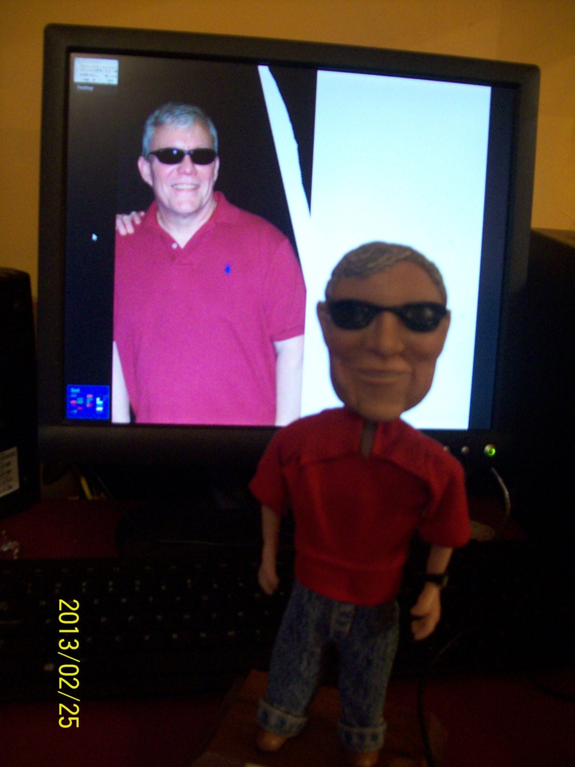 Bobble heads made to order your head only bigger