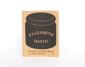 Elizabeth David Cookbook Pamphlet English Potted Meats & Fish Pastes Kitchen British Cooking Cuisine Hopkins Bailey
