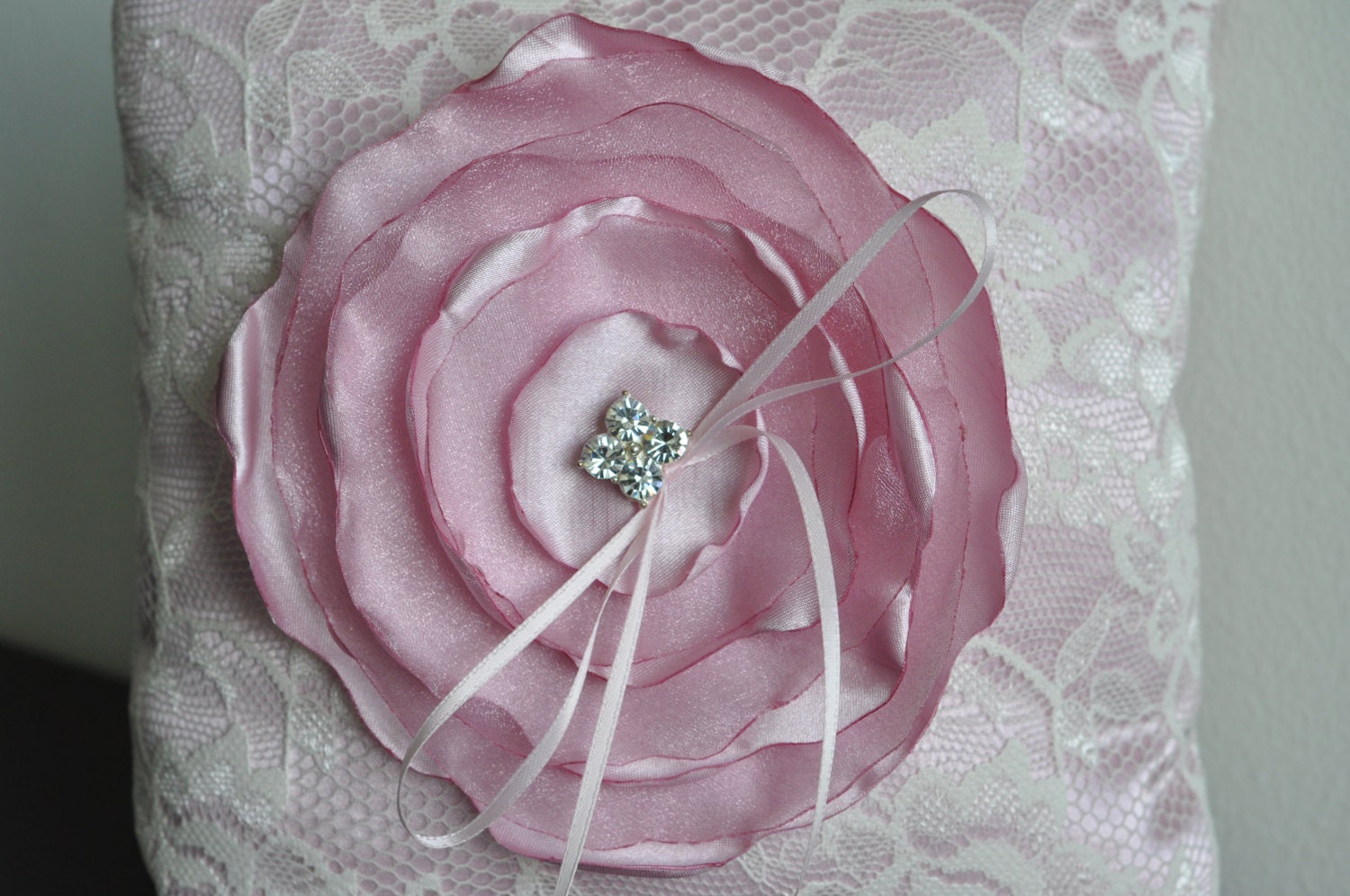 Lace Ring Bearer Pillow