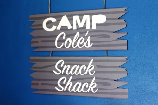 Camp Birthday - The Celebration Shoppe