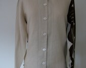 Beautiful quirky comfortable fitting linen/cotton/polyester shirt