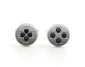 Gamer Jewelry - Mens Cufflinks - Playstation Controller Cufflinks - Sony Accessories for Men - Game Gifts for Him
