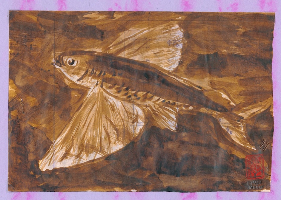 Walnut Flying Fish