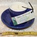 Your fragrance choice Hand Poured Natural Soy Wax Scented Blue Cafe Cup & Saucer Candle