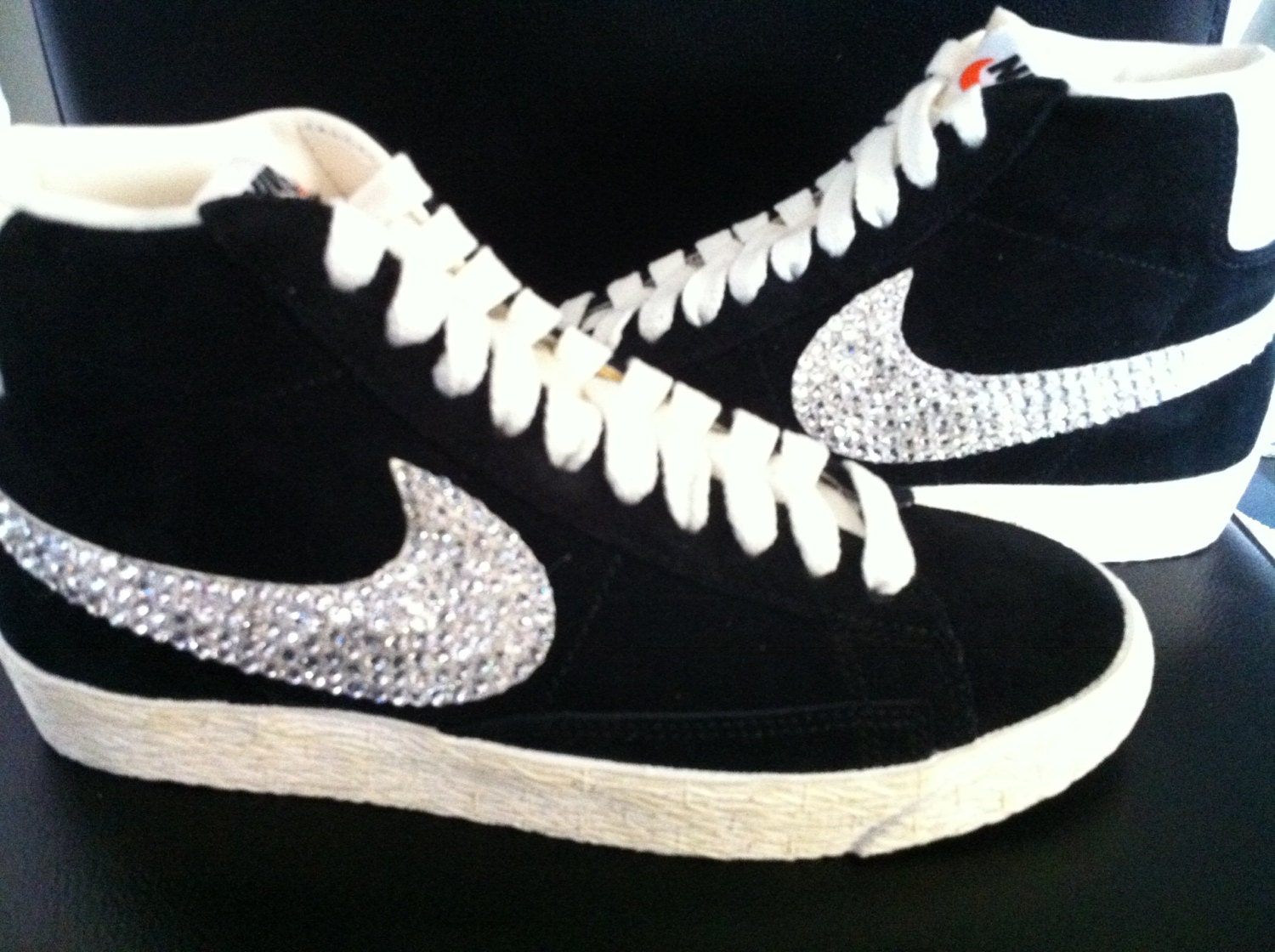 Buy blazers shoes & suits - Adults Black Suede SWAROVSKI Nike Blazers