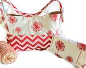 Ultimate Trendy Diaper bag set/ diaper clutch/ gift for mom