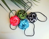 Headband crochet  rose, Brooch or Hair clip  gift for her, gift ideas. FREE SHIPPING