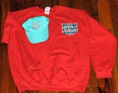 Monogrammed Baseball Hat AND Frocket Sweatshirt