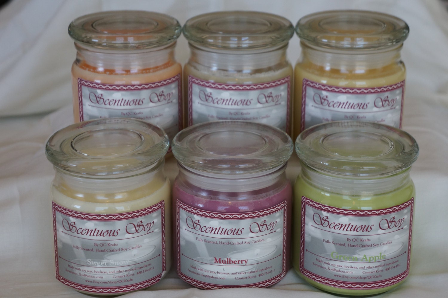16 oz. Apothecary soy container candle