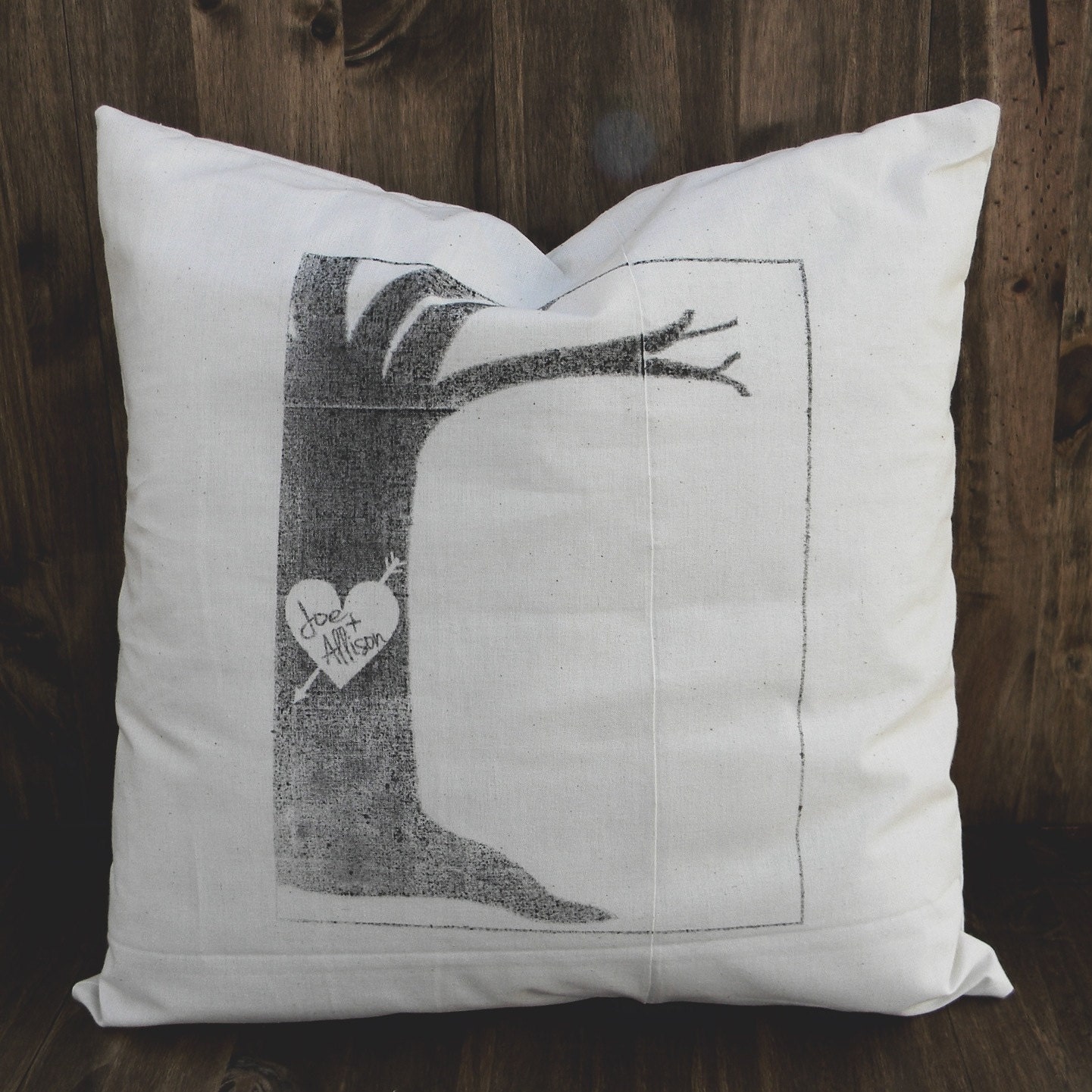 Me Plus You Personalized 16 x 16 Pillow Cover, couple, wedding gift, engagement gift, newlywed, wedding shower, valentines day gift