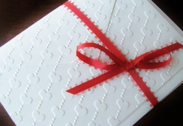 Set of 8, Hearts, Blank Cards, Embossed Cards, Notecards, Love, Stationery, Paper Goods, Handmade Cards, Valentine