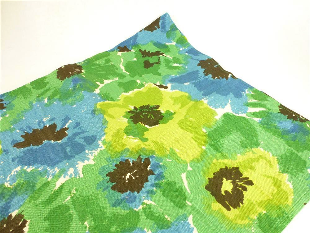 Vintage Blue Floral Dishcloth