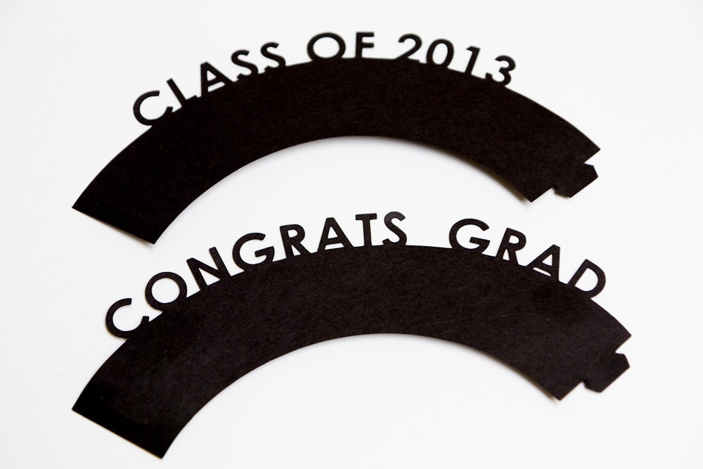 Graduation Cupcake wrappers - Set of 12 Il_170x135