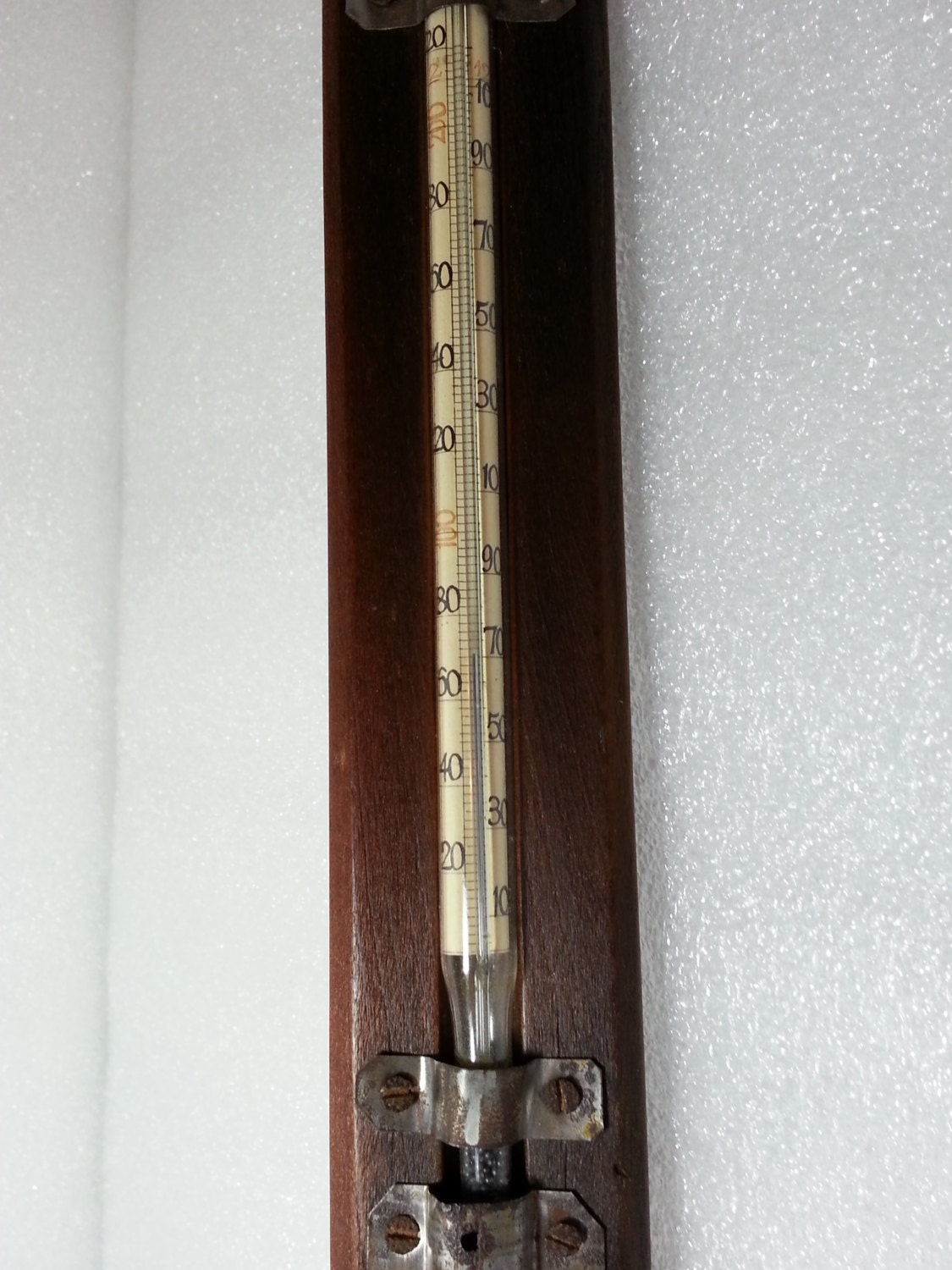 Vintage Dairy Pasteurizing Thermometer - Home Decor - Wall Hanging