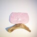 Pink and White Flower Clutch Purse