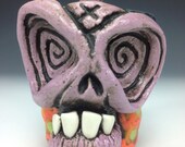 Monster alien face shot glass