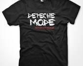 Depeche Mode "People are People" tribute T-shirt for men and women. Hand printed. 100% Cotton.