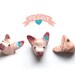 Original Tiny Friend Brooch: Peggy the Happy Pig