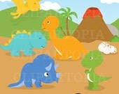 Dinosaurs Digital Clipart for Personal And Commercial Use Il_170x135
