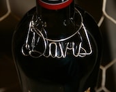 Wire Name. Personalized Wedding Favor. Wine Bottle Charm. Wedding Decor. wedding keepsake. wine. unique gift idea. handmade