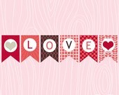 20% Off SALE Valentines Day Banner Printable Sent Via Instant Download - Love (539) Il_170x135