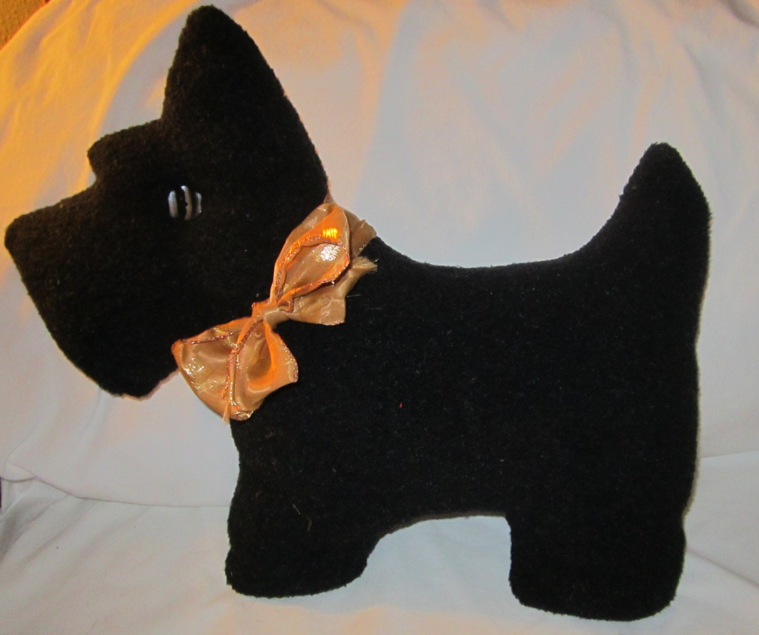 Scottie dog Scottish Terrier pillow
