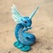 RESERVED Pokemon Dragonair figurine