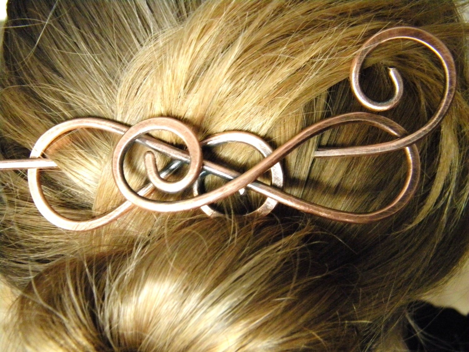 Barrette, Hair Clip, Metal Hair Clip, Hair Sticks, Hair Fork, Copper Hair Sticks, Hair Comb, Metal Hair Comb, Hair Accessories, Hair Pin