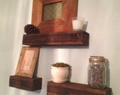Floating Pallet Shelves