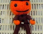 Police Voodoo doll keychain