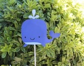 Blue Whale Cake Topper