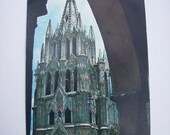 Unused Vintage Mexico Church Postcard, Color Photograph, Religious Postcard, Collectible