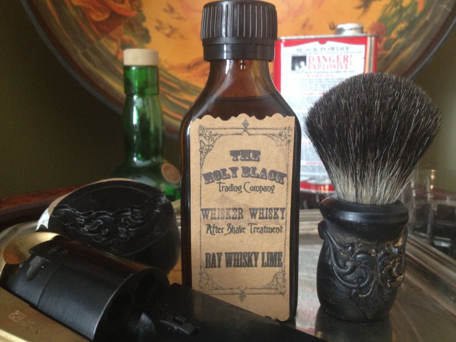 Whisker Whisky Aftershave- Bay Whisky Lime 100ml