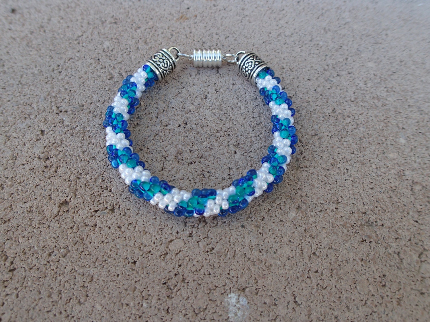 Beaded Kumihimo Bracelet