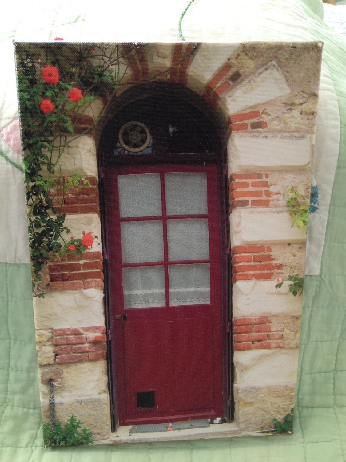 Chateau du Clos Luce in Amboise, France- Original Photo on Canvas