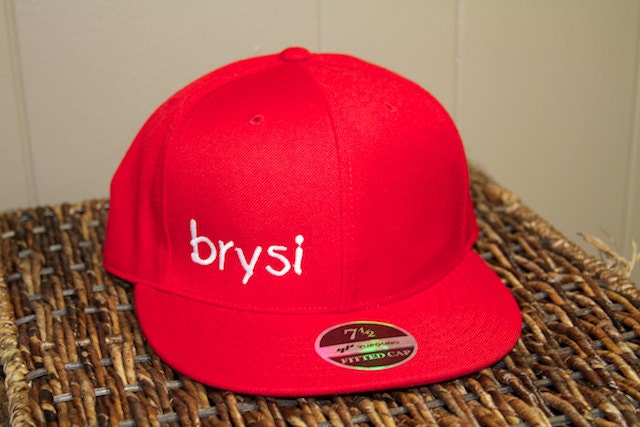 BrySi Hat - Red Fitted  (LIMITED EDITION)