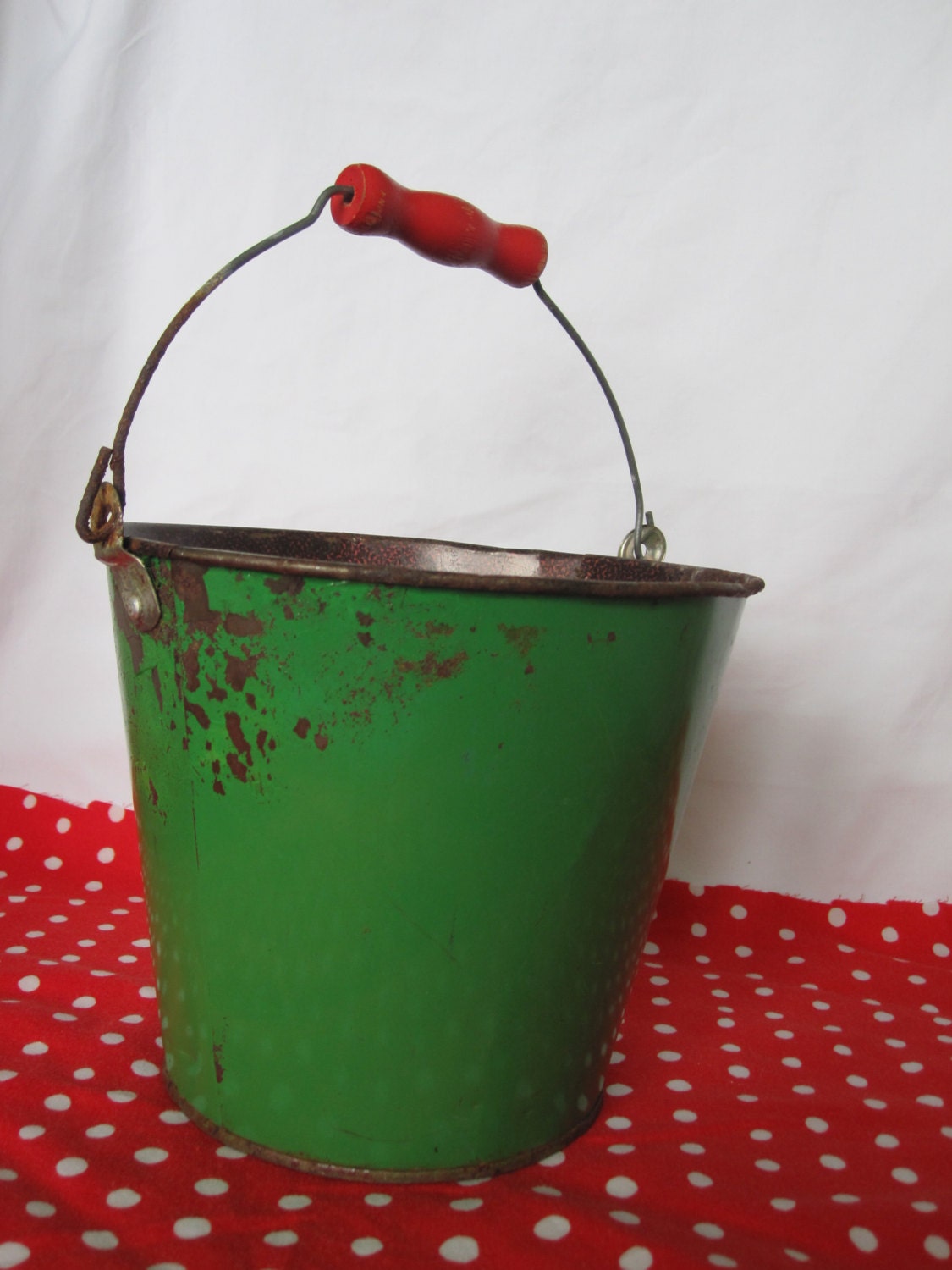VIntage Antique Russian Norma Sand Bucket Toy