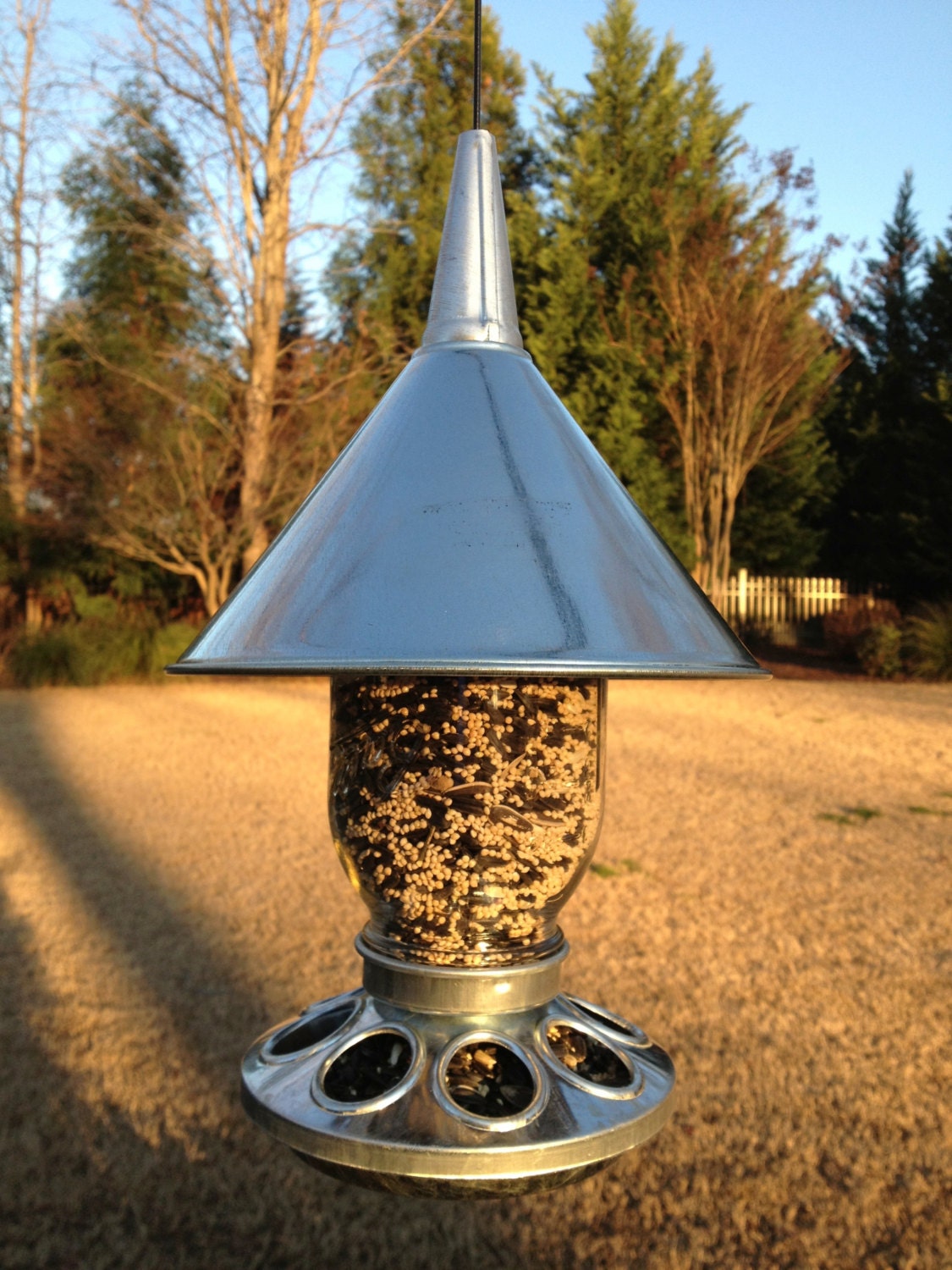 The Greenville Craftworks Barnyard Bird Feeder