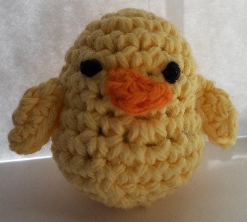 Amigurumi Crochet Chick Stuffed Toy