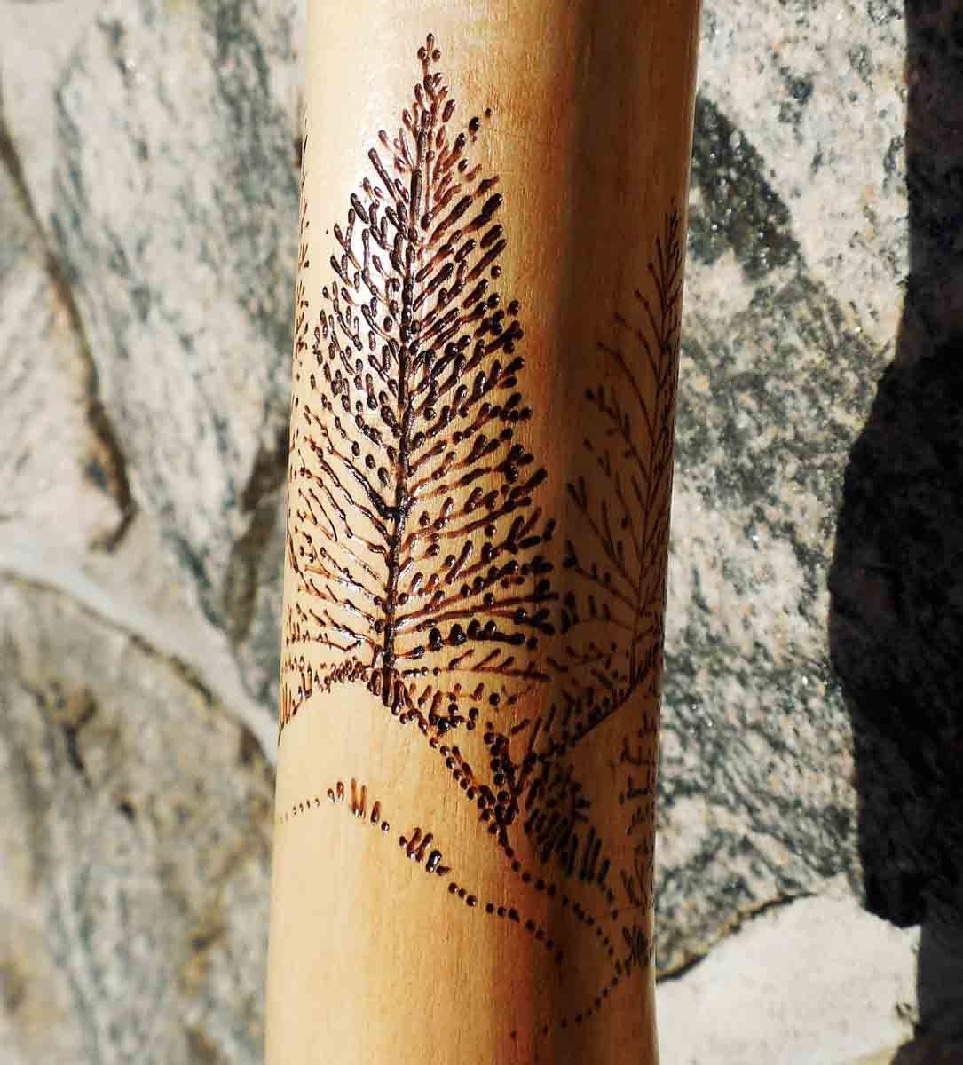 Spruce Hollow Walking Stick