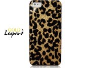 iPhone 5 Novoskins Luxury Sparkling Gold Leopard Print Hard Case