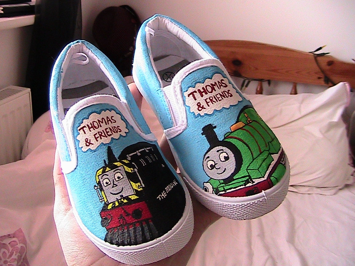Children's Custom Hand Painted Shoes