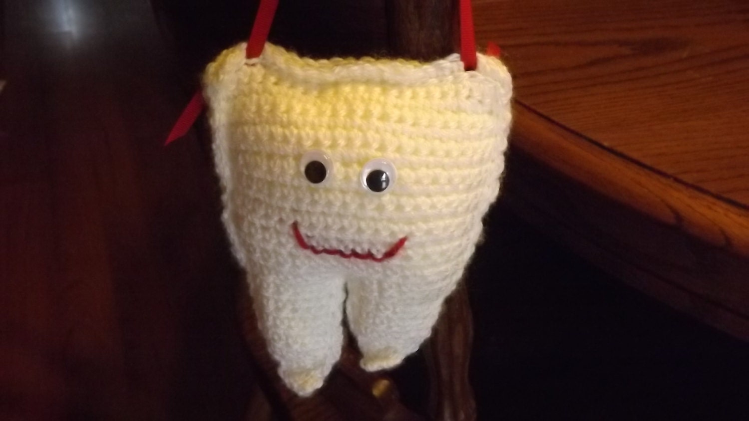 Crocheted Tooth Fairy Pillow