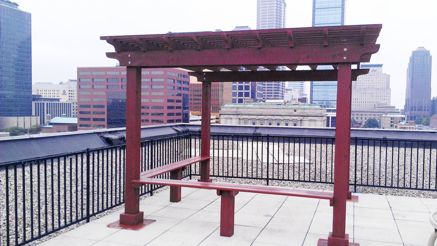 Beautiful backyard patio or outdoor living space structure providing shade, growing Ivy, or creating your backyard oasis.