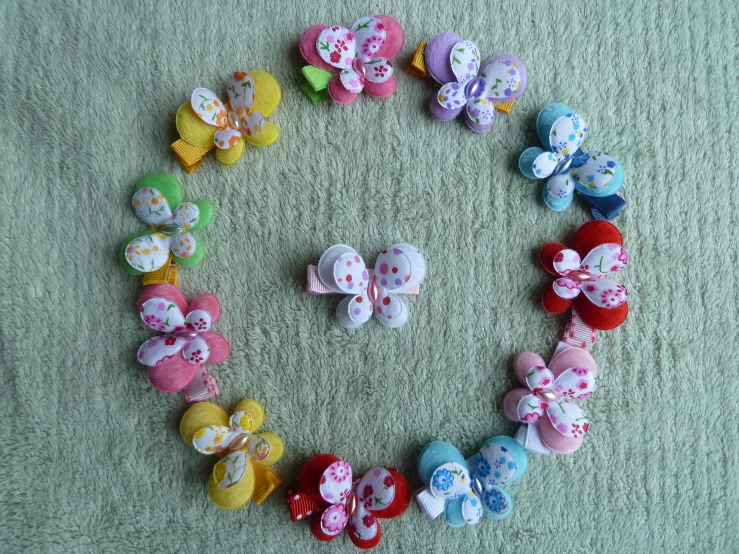 YOU CHOOSE  Large Butterfly  Hair Clip