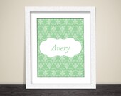 Nursery Art - 8x10 Personalized Print - Baby Shower gift - Childrens decor