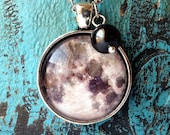 Full Moon Glass Necklace