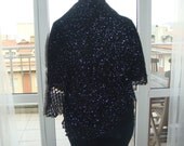 handmade shawl,cozy, light, soft and warm knitted wool women scarf, wrap and stole